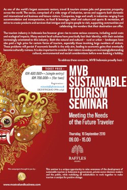 SUSTAINABLE TOURISM SEMINAR 2019 
